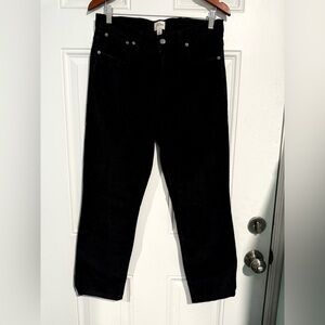 J. Crew Women's Straight Leg Black Jeans